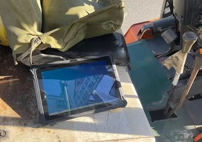 Εφαρμογή του Rugged Tablet PC στο αεροδρόμιο Συντήρησης